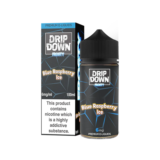 Drip Down Frosty Blue Raspberry Ice 100ml