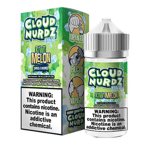 Cloud Nurdz Iced Kiwi Melon 100ml