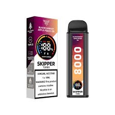 Skipper Blackcurrant Apple Peach Ice 5% Disposable 10k Puffs