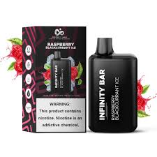 Infinity Bar Disposable Vape Raspberry Blackcurrent Ice – 35mg (5000Puffs)